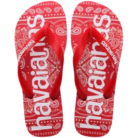 Top Logomania Fashion Flip Flops