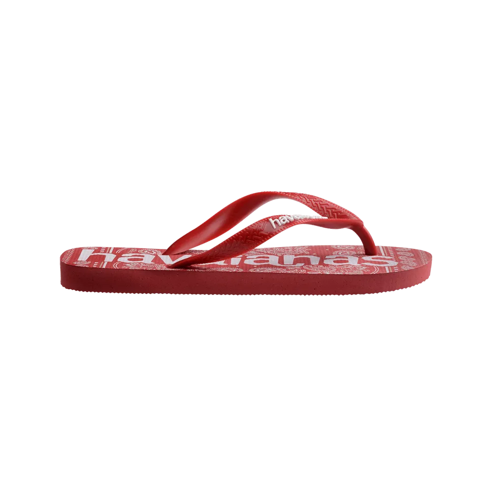 Top Logomania Fashion Flip Flops
