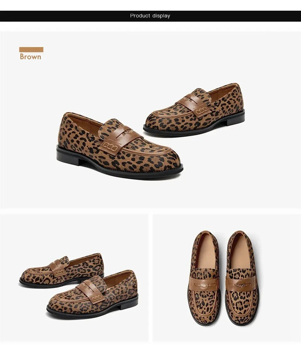 USS Shoes Keny Women's Leather Flats Loafers