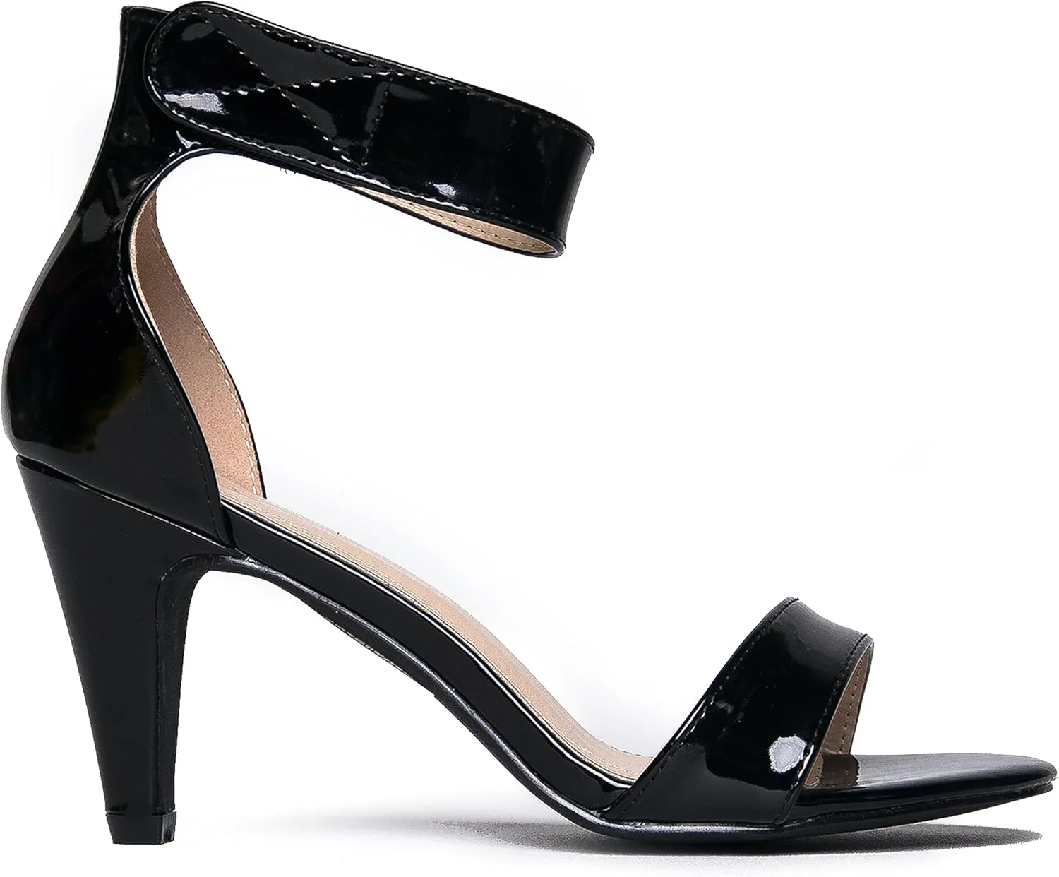 Womens Ankle Strap Open Peep Toe High Heels | Dress, Wedding, Party Heeled Sandals | Elegant, Comfortable & Strappy